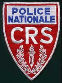 Ecussion des CRS